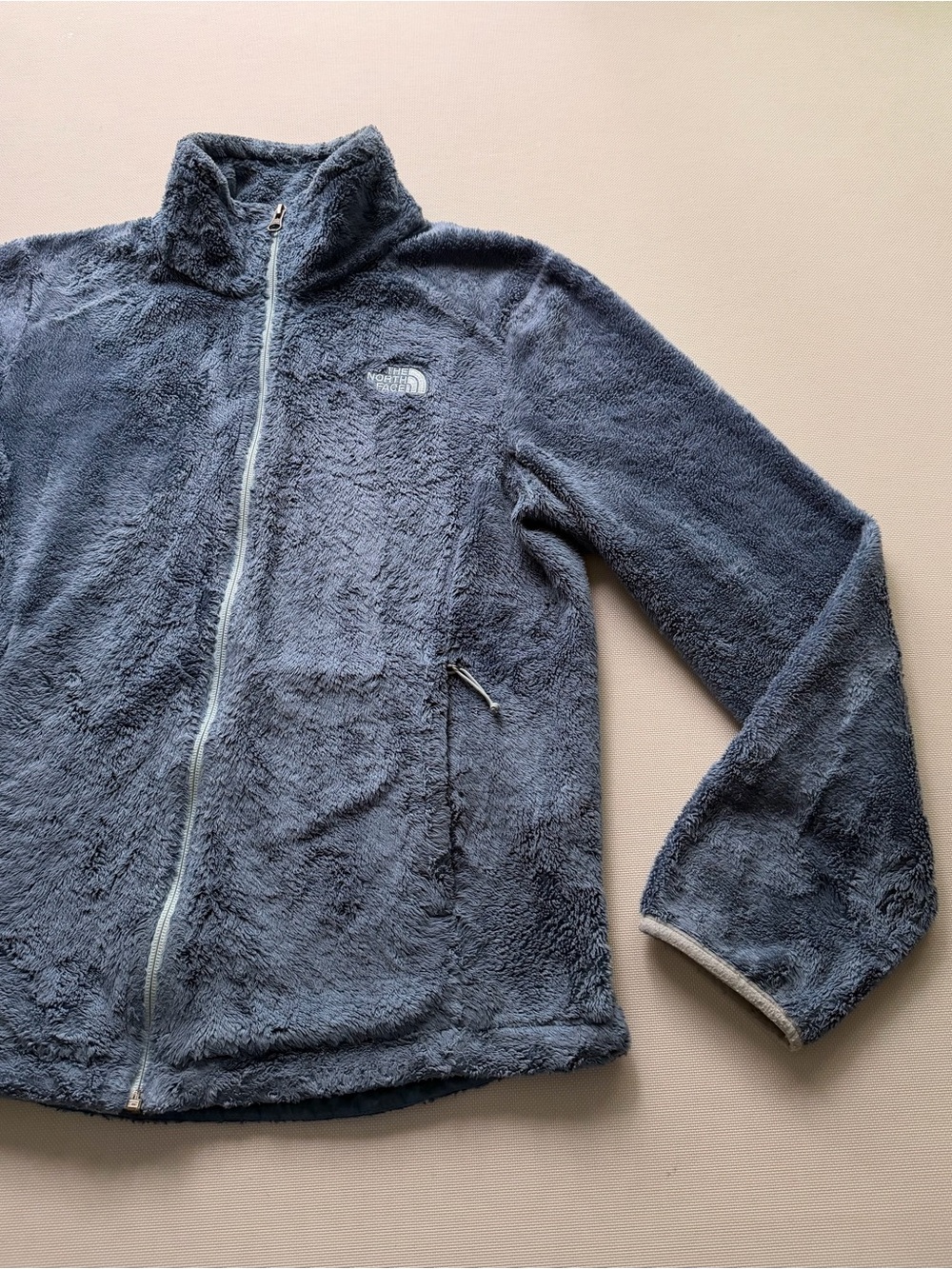 The North Face Women's Blue Plush Fleece Jacket